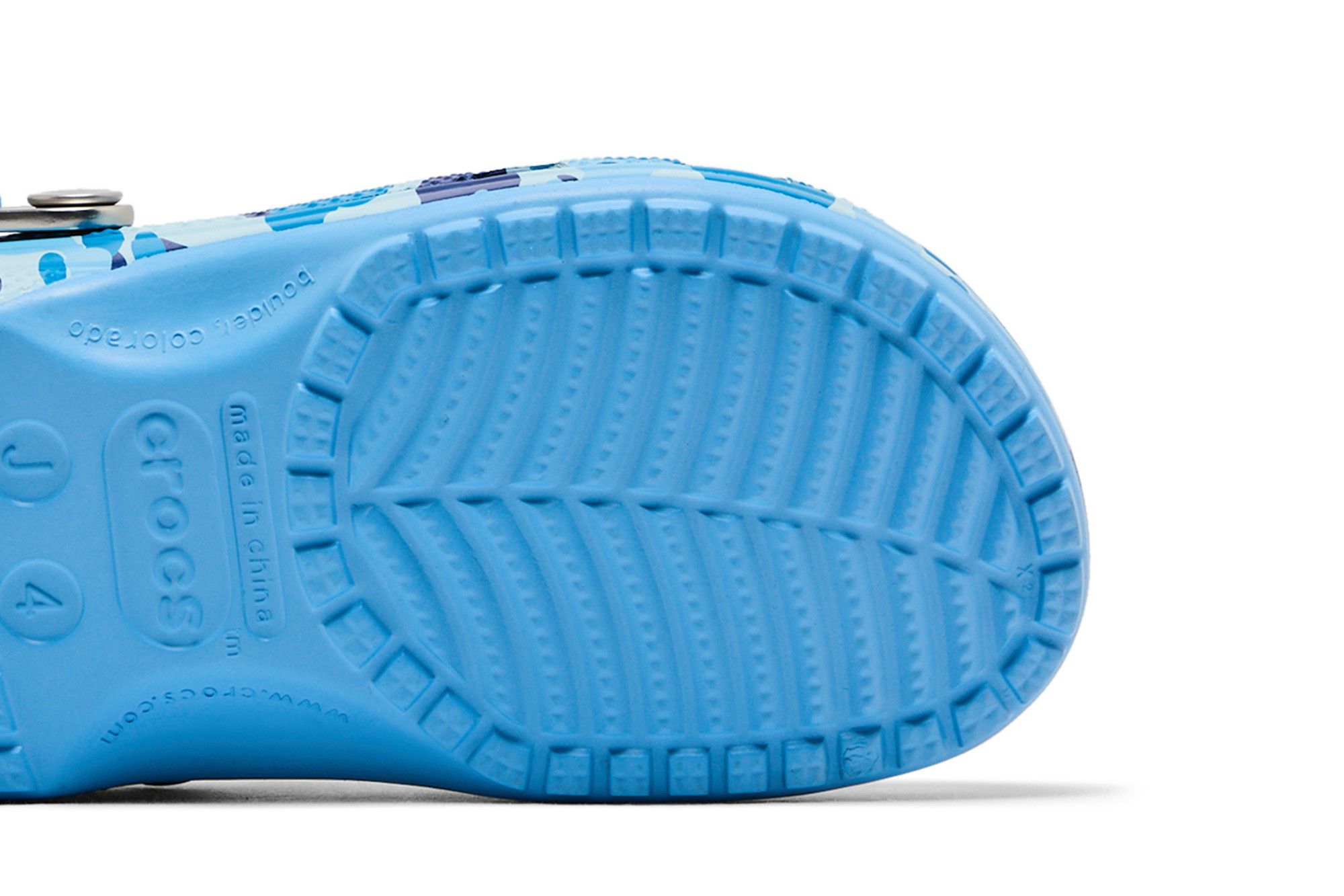 Buy BAPE x Classic Clog 'ABC Camo - Blue' - 209627 4TB | GOAT