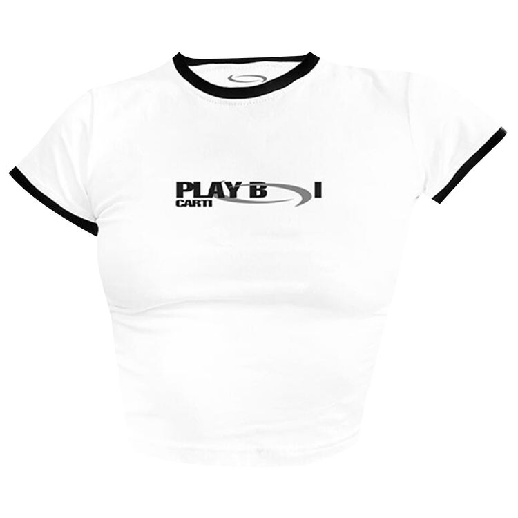 Playboi Carti IAM Baby Tee 4 White