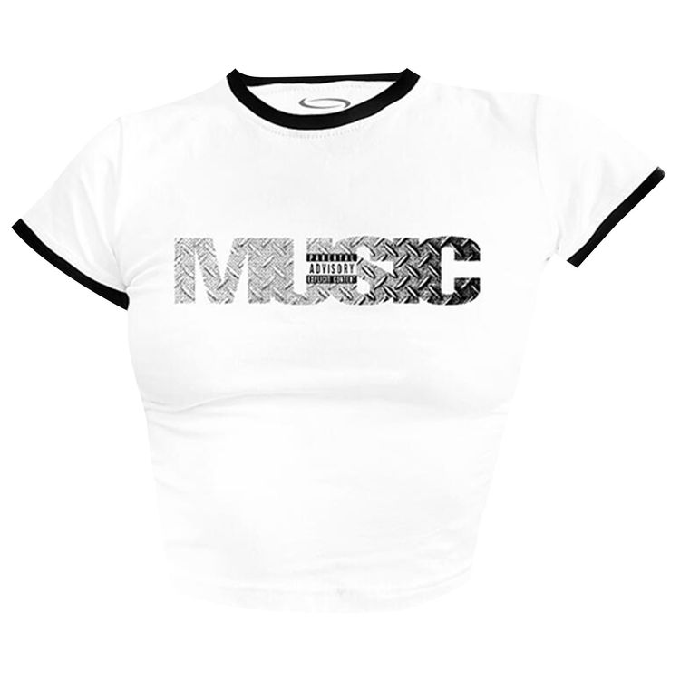 Playboi Carti IAM Baby Tee 6 White