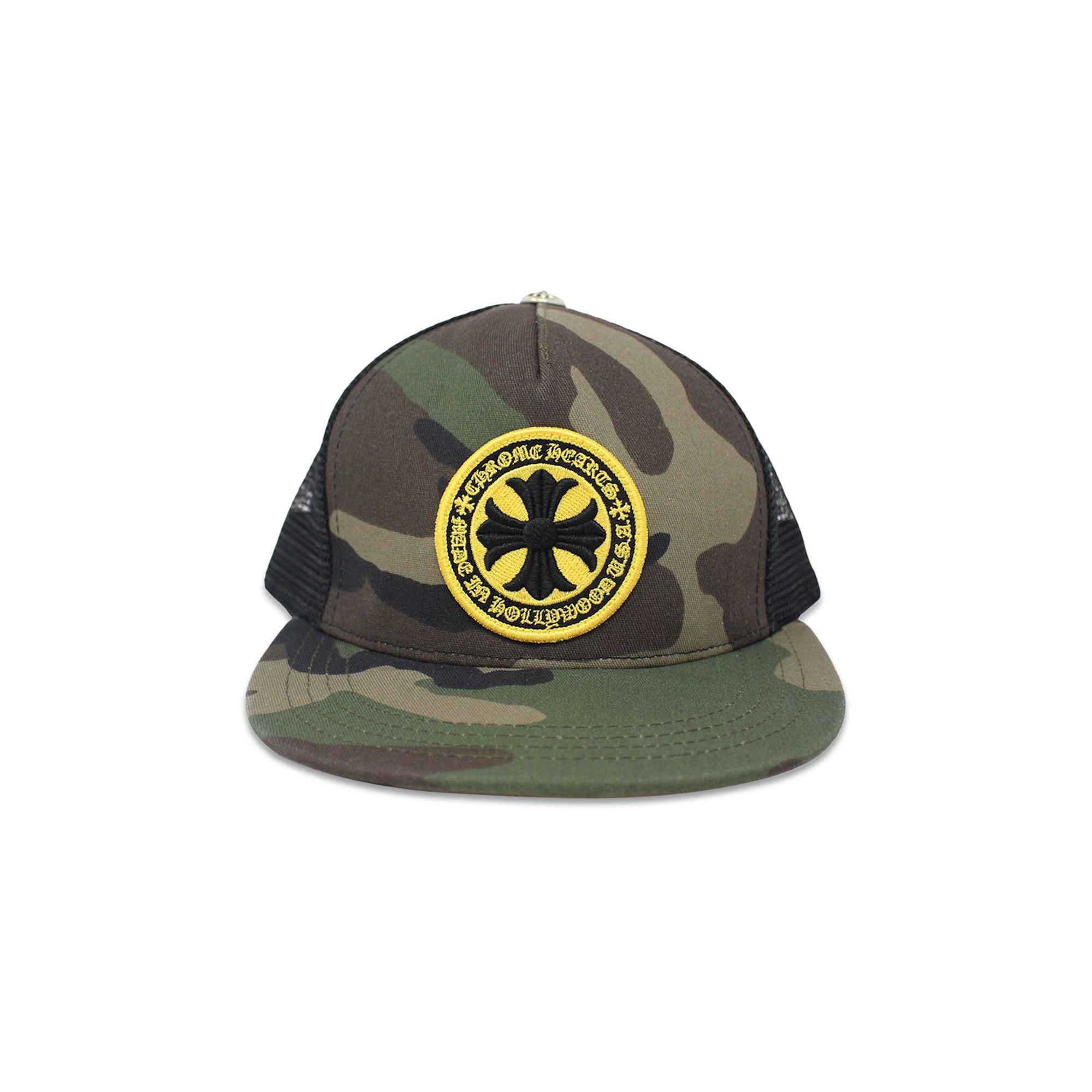 Buy Chrome Hearts Plus Cross Seal Stamp Trucker Hat 'Camo' - 01383