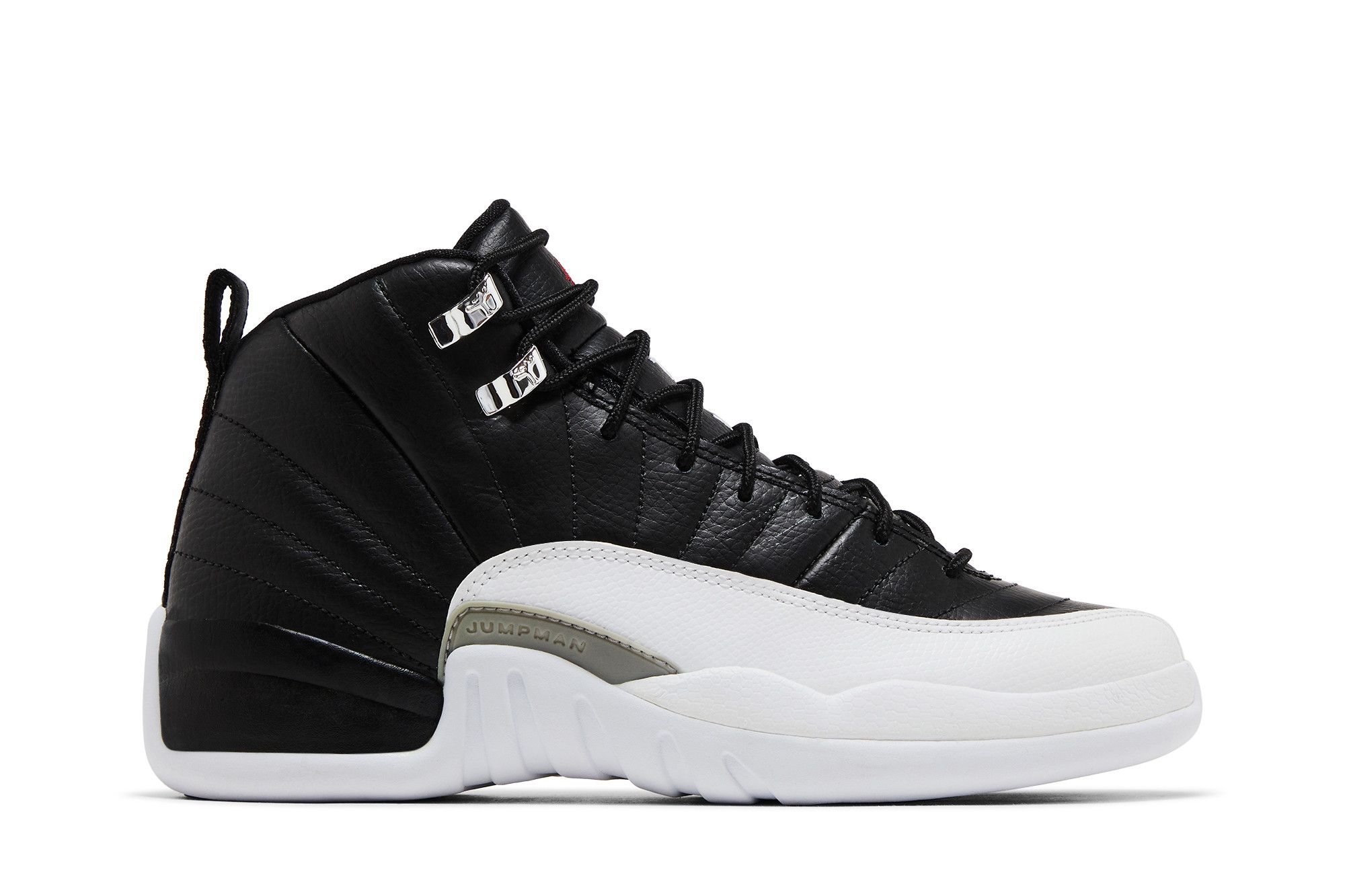 Air Jordan 12 ホワイト/ブラック Jordan 153265-006 Air Jordan 12 Playoffs Grade School