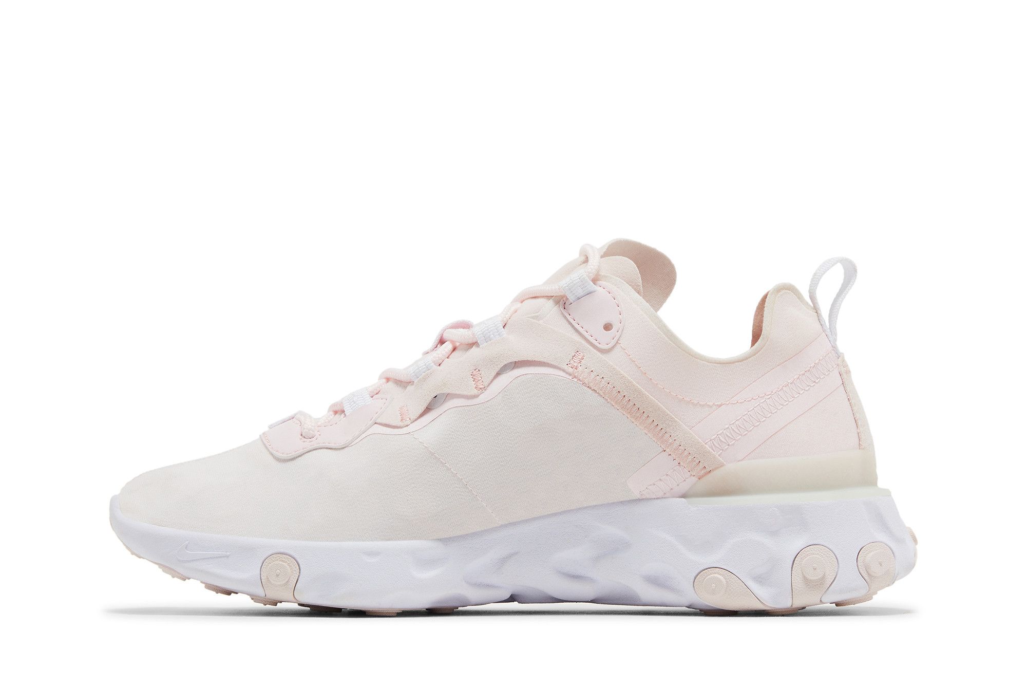 nike react element pink and white