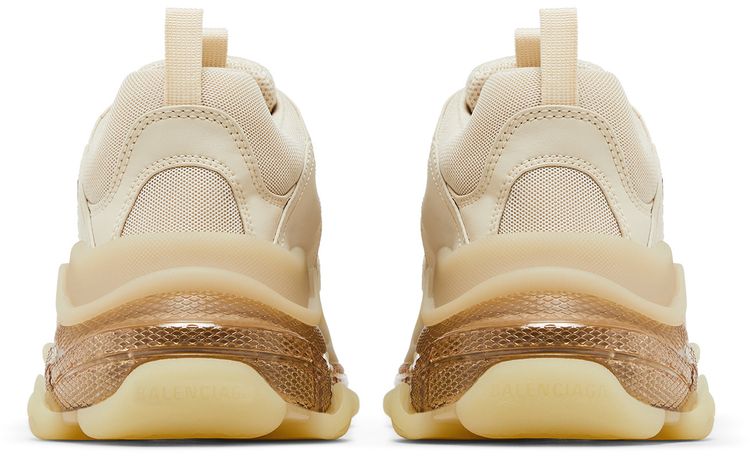 Balenciaga Triple S Sneaker Clear Sole   Off White