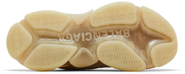 Balenciaga Triple S Sneaker Clear Sole   Off White