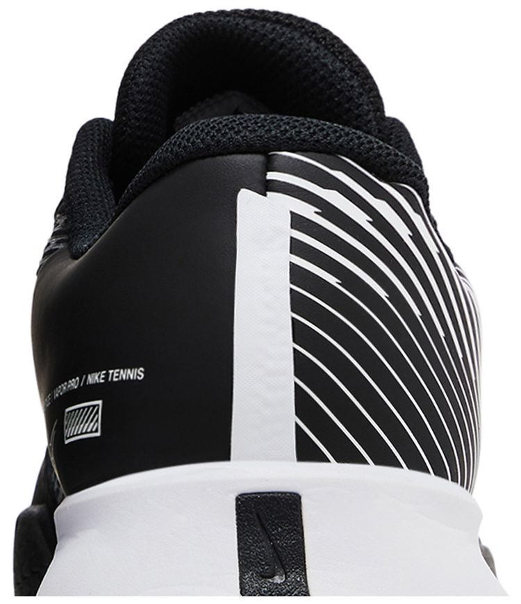 NikeCourt Air Zoom Vapor Pro 2 HC Black White