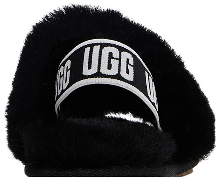 UGG Fluff Yeah Slide Toddler Black