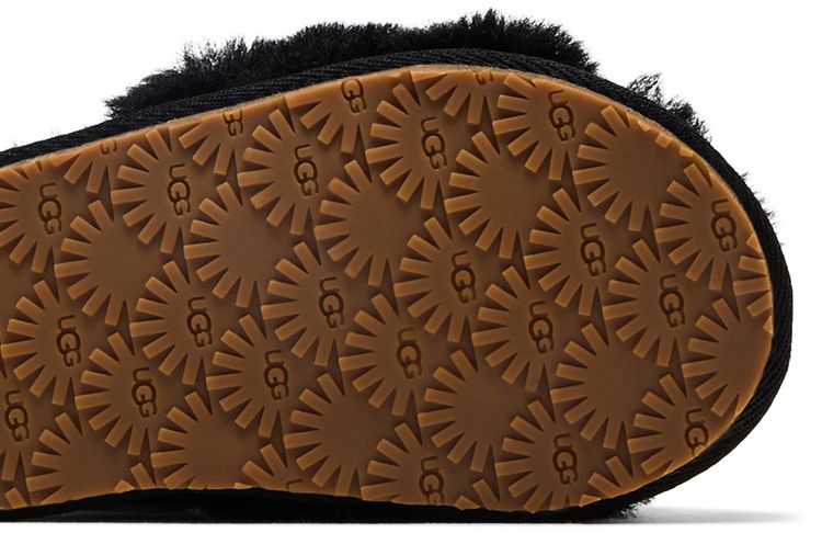 UGG Fluff Yeah Slide Toddler Black