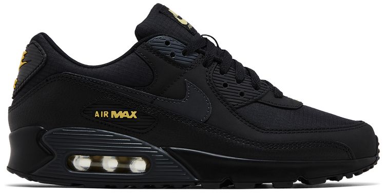Nike Air Max 90 Black Buff Gold