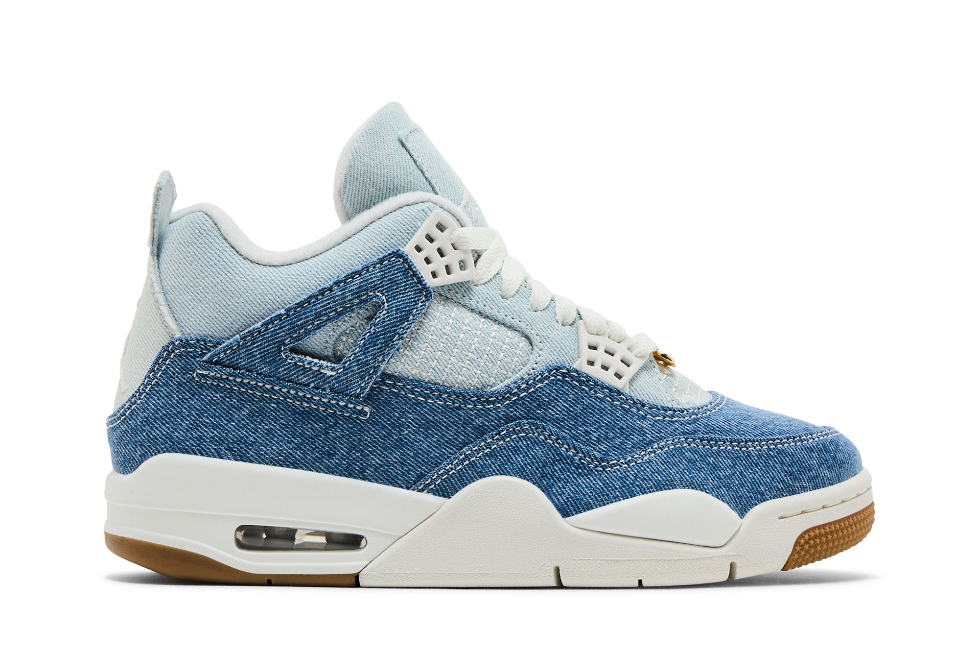 Buy Wmns Air Jordan 4 Retro TEX 'Worn Blue Denim' - IB6716