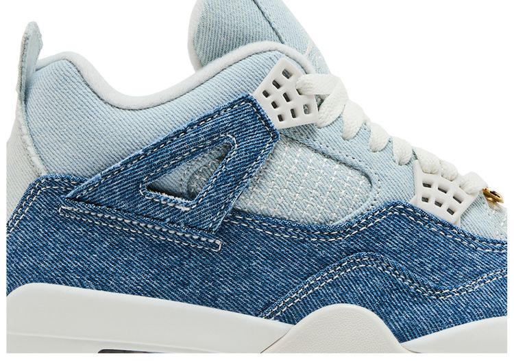 Wmns Air Jordan 4 Retro TEX Worn Blue Denim