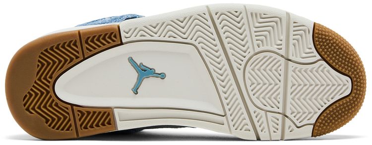 Wmns Air Jordan 4 Retro TEX Worn Blue Denim