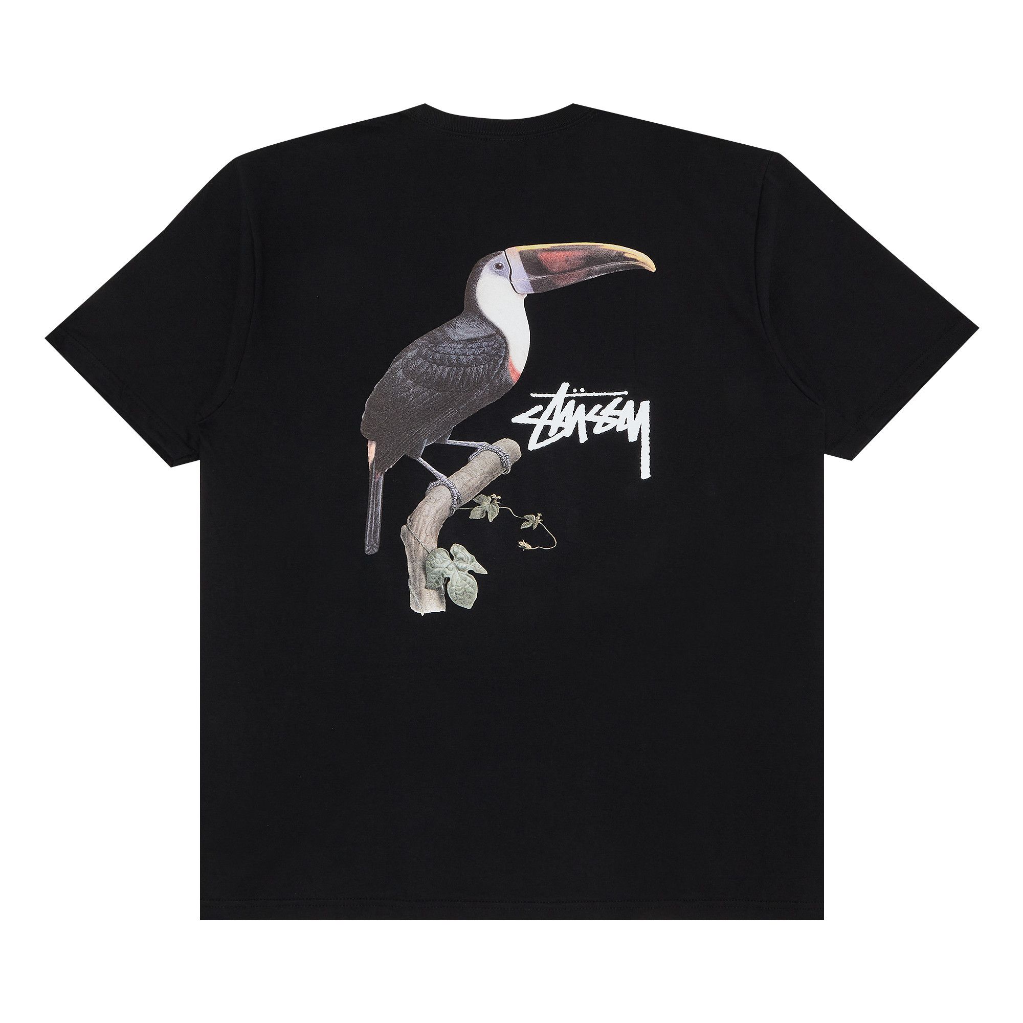 Buy Stussy Toucan Tee 'Black' - 1905069 BLAC | GOAT