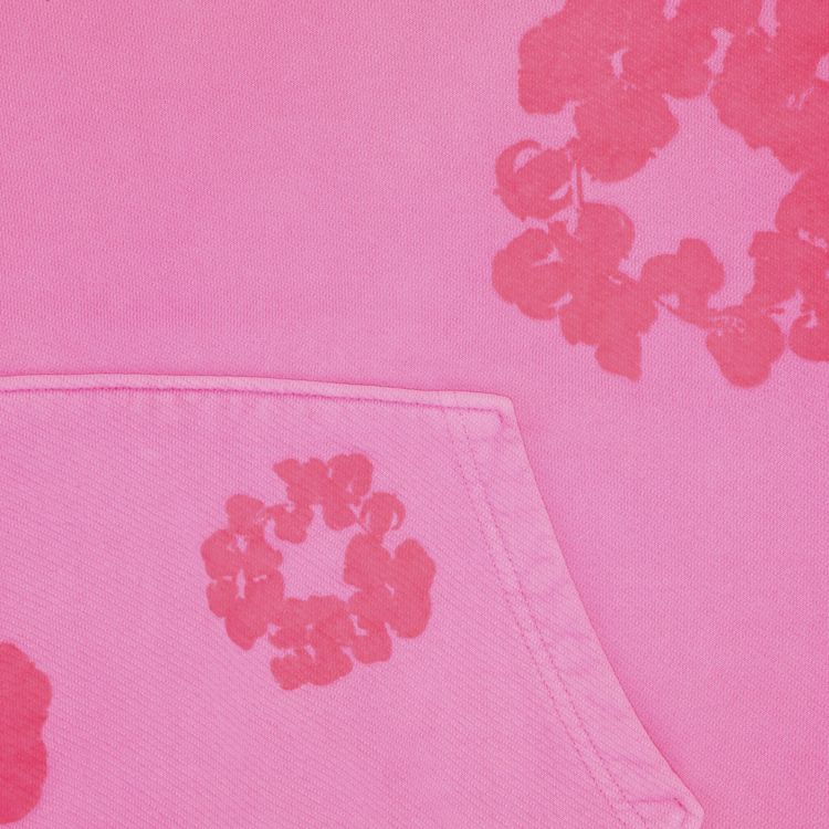 Denim Tears Mono Cotton Wreath Hoodie Pink