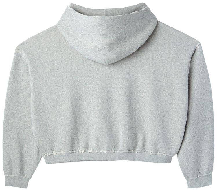 GV Gallery Raspberry Crest Hoodie Heather Grey