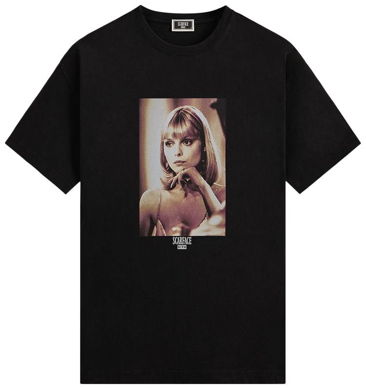 Kith For Scarface Elvira Portrait Tee Black