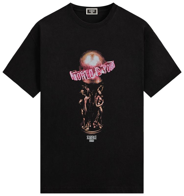 Kith For Scarface The World Is Yours Tee Black