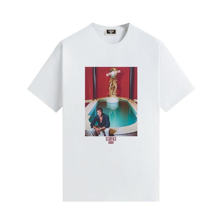 Kith For Scarface Tony Fountain Tee White