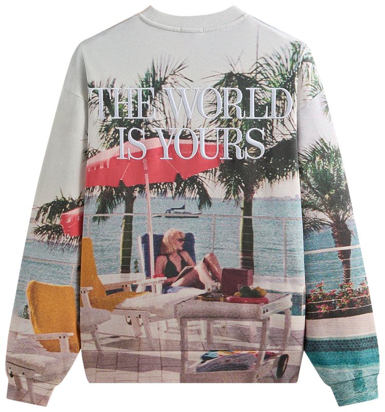 Kith For Scarface Tony Miami Vintage Nelson Crewneck Multi