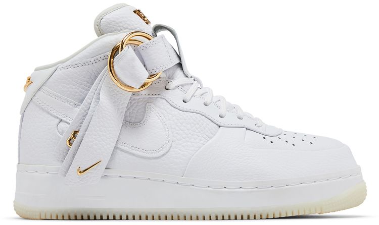 Victor Cruz x Nike Air Force 1 Mid White Gold