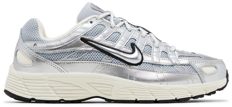 Nike P 6000 GS Metallic Silver