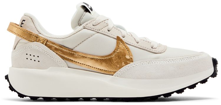 Nike Wmns Waffle Debut Light Orewood Brown Metallic Gold