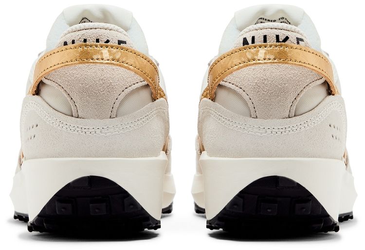 Nike Wmns Waffle Debut Light Orewood Brown Metallic Gold