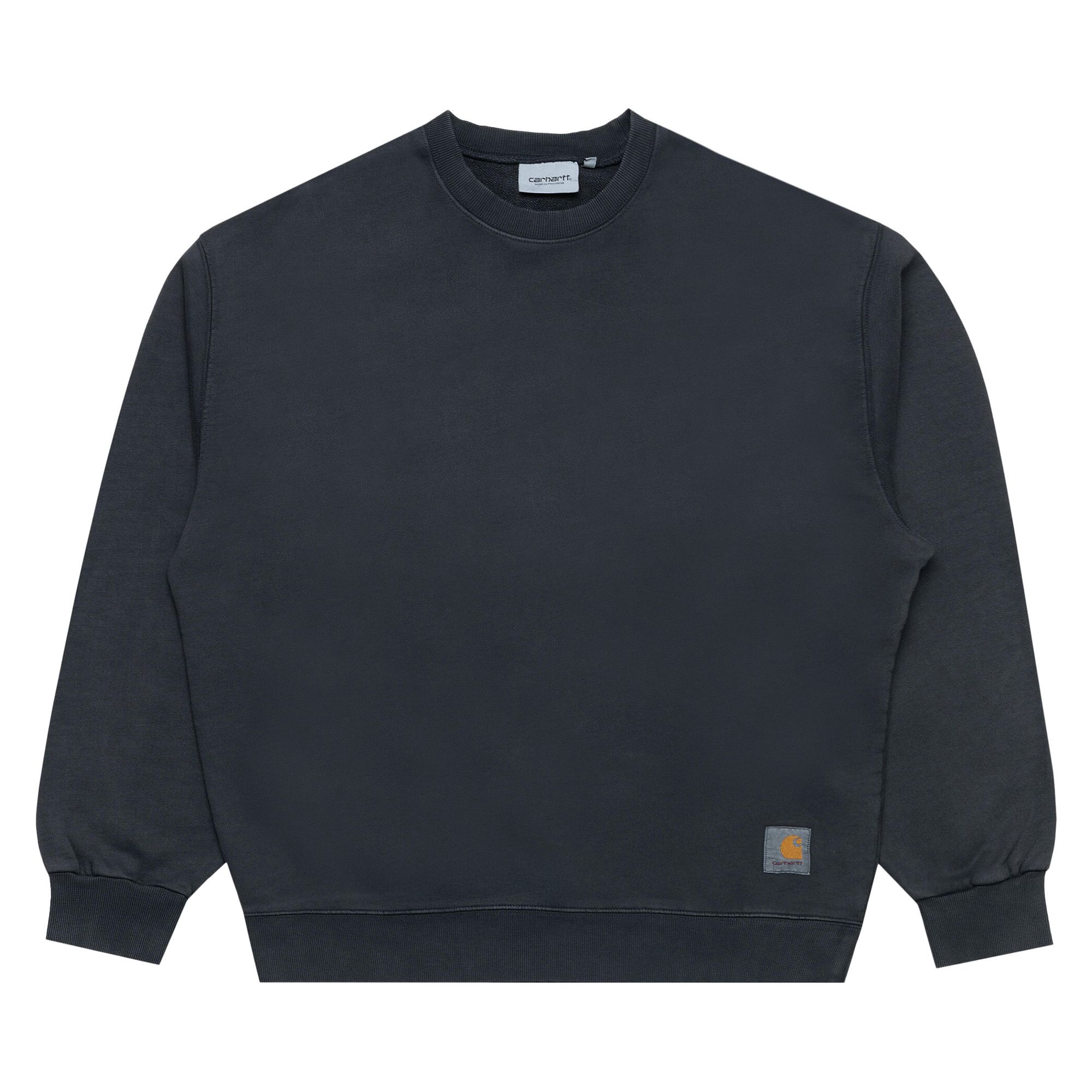 スウェット・トレーナー CARHARTT WIP Hudson Sweat cotton sweatshirt Carhartt WIP Hudson Sweatshirt | Black (chalk wash) – Page