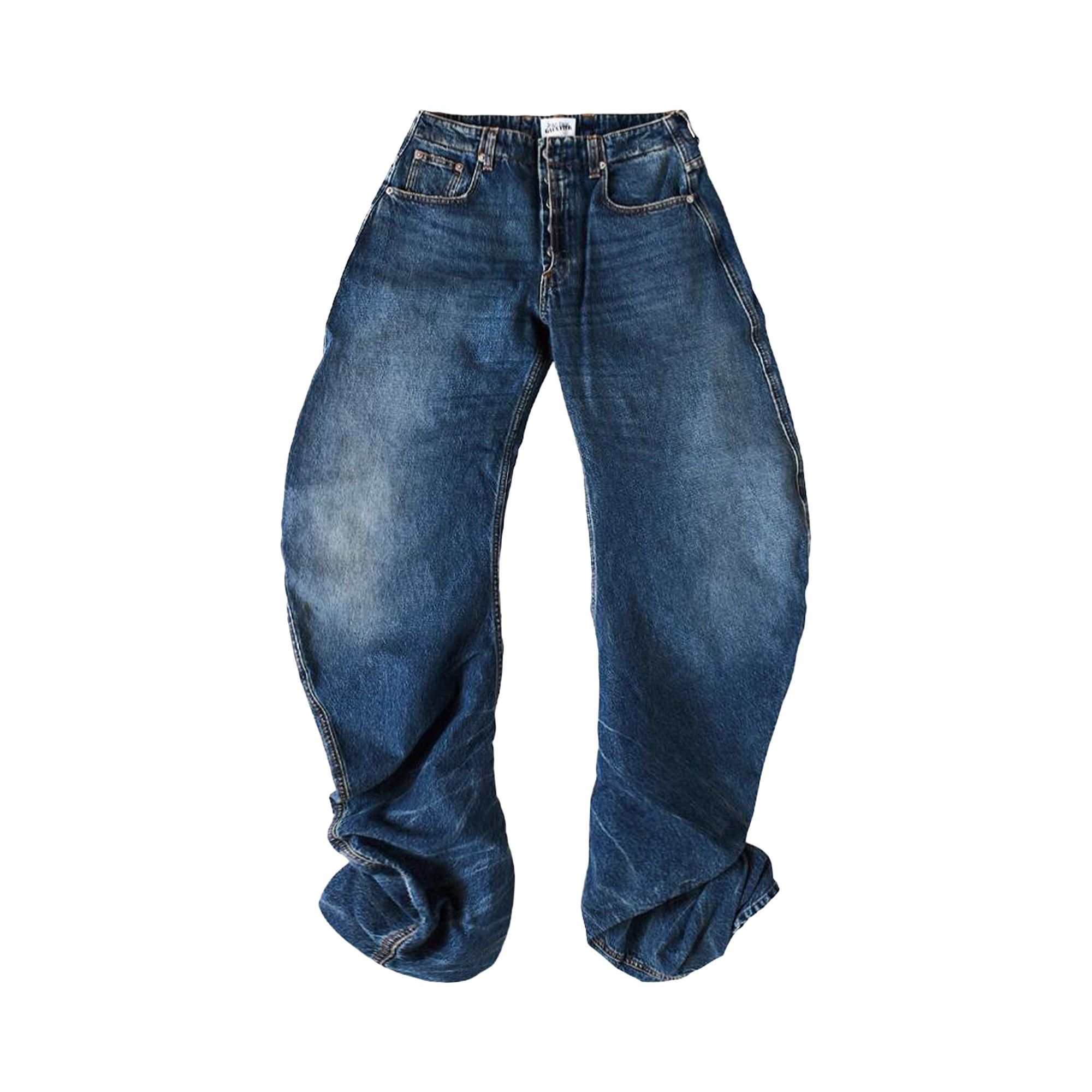 Buy Jean Paul Gaultier Oversize Fit Jeans 'Vintage Blue' - 25 03 W