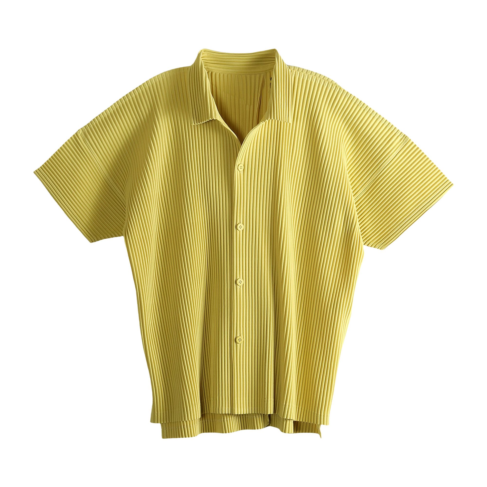 Buy Homme Plissé Issey Miyake MC July Open Collar Shirt