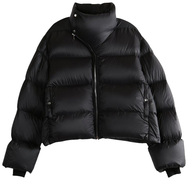 Rick Owens Turtle Jacket Black