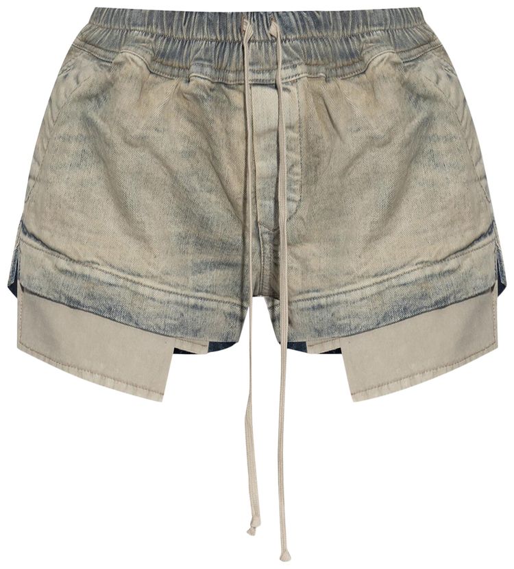 Rick Owens DRKSHDW Denim Fog Boxers Mineral Pearl