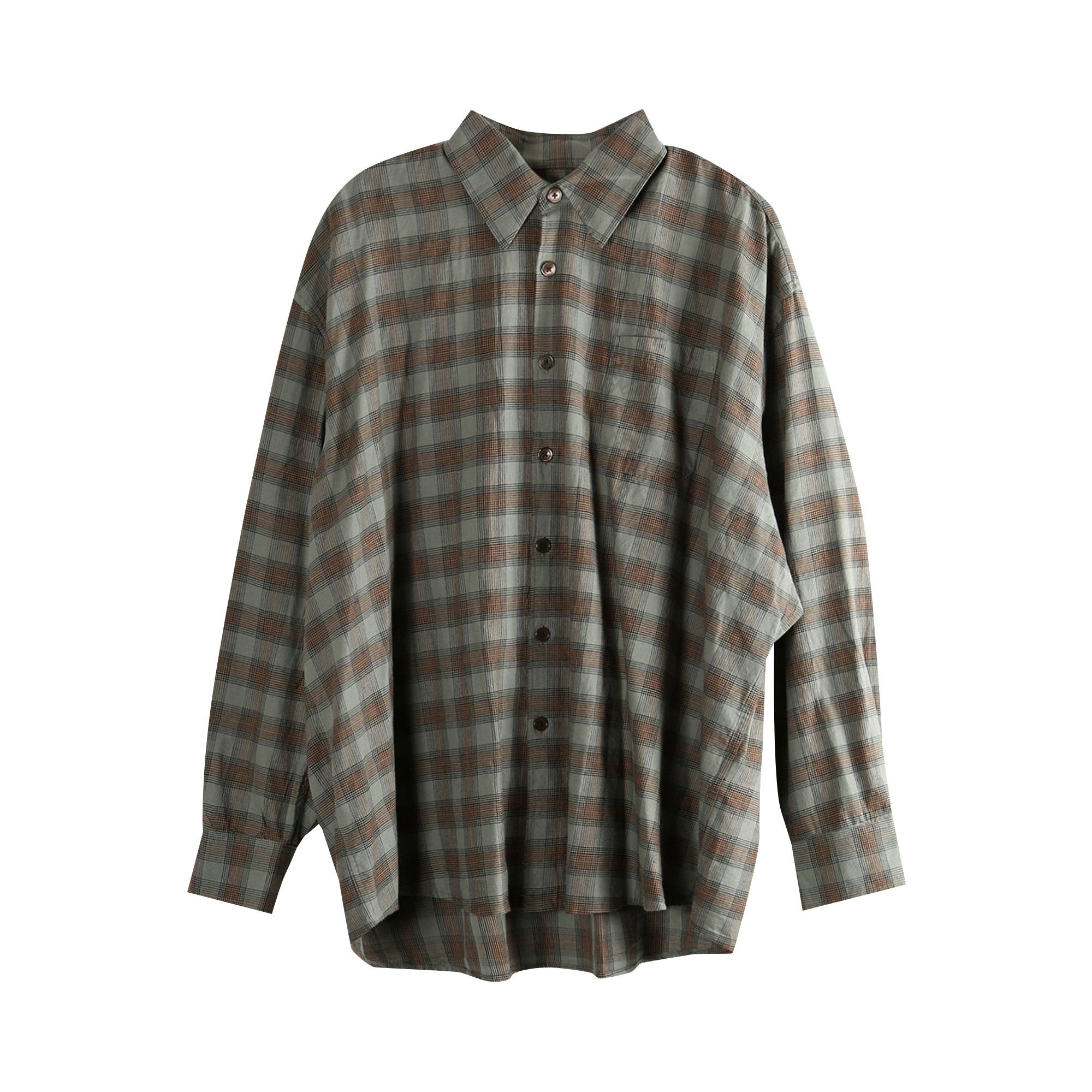 Buy Our Legacy Borrowed Shirt 'Iowa Check' - M4252BI | GOAT