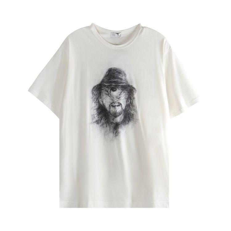 Yohji Yamamoto Pour Homme Basic Short Sleeve T Shirt Off White