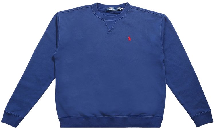 Polo Ralph Lauren Island Fleece Sweatshirt Harrison Blue