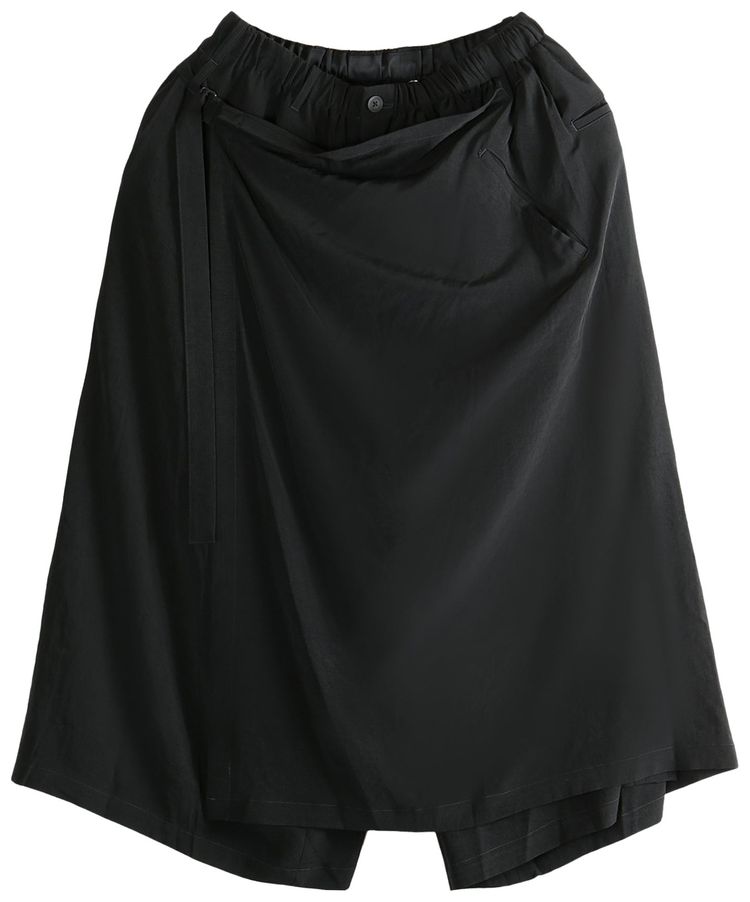 Yohji Yamamoto Pour Homme Wrap Pants Black