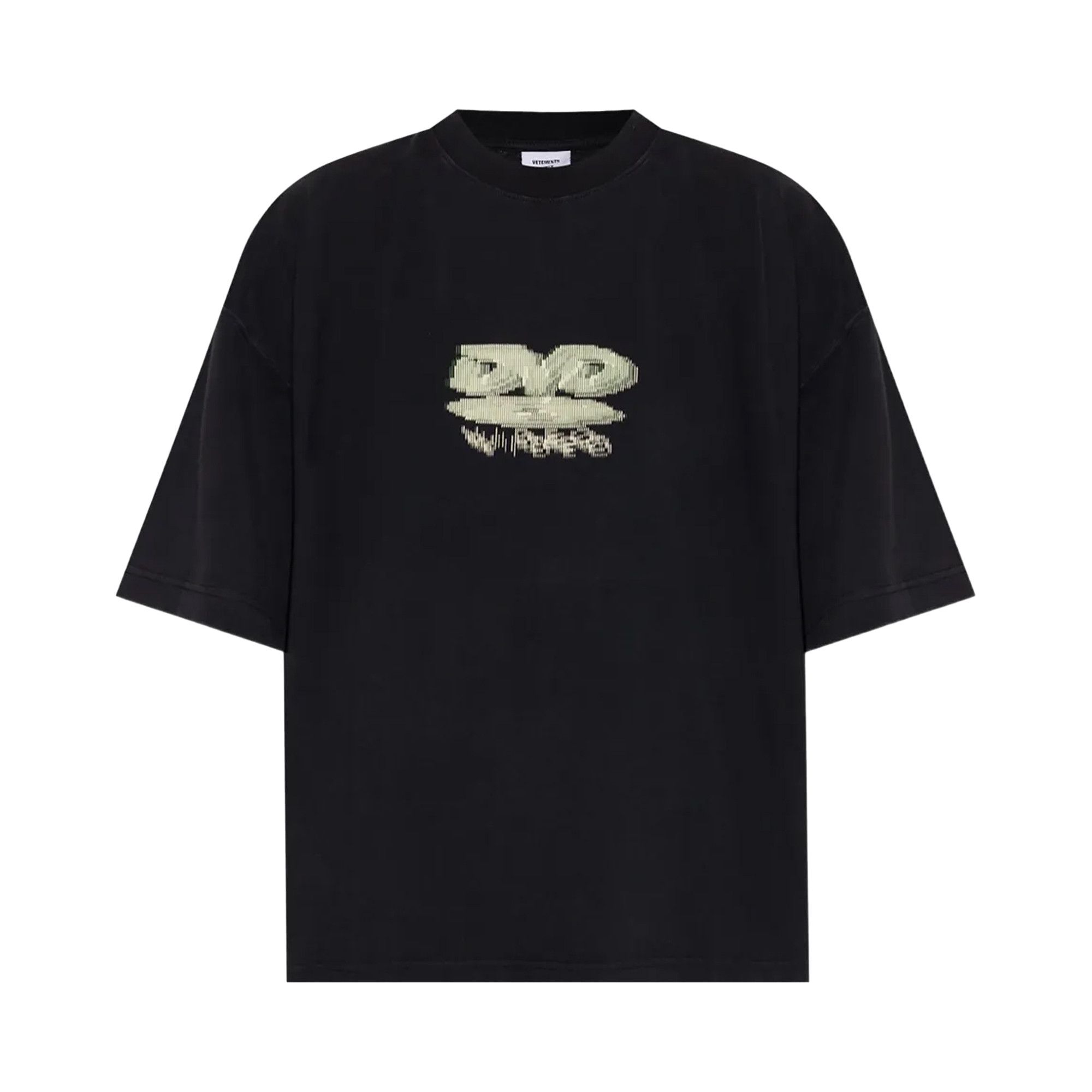 Buy Vetements DVD Regular T-Shirt 'Black' - UH76TR380B BLAC | GOAT