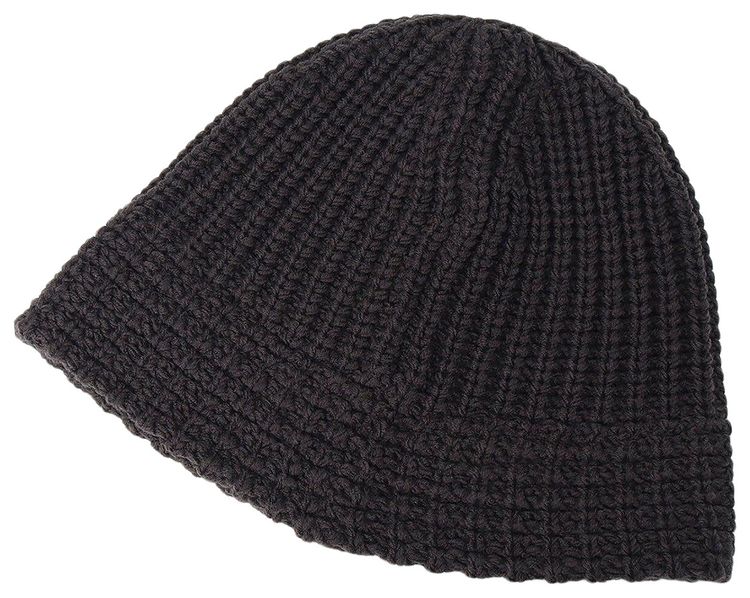 Yohji Yamamoto Knit Stitch Hat Black