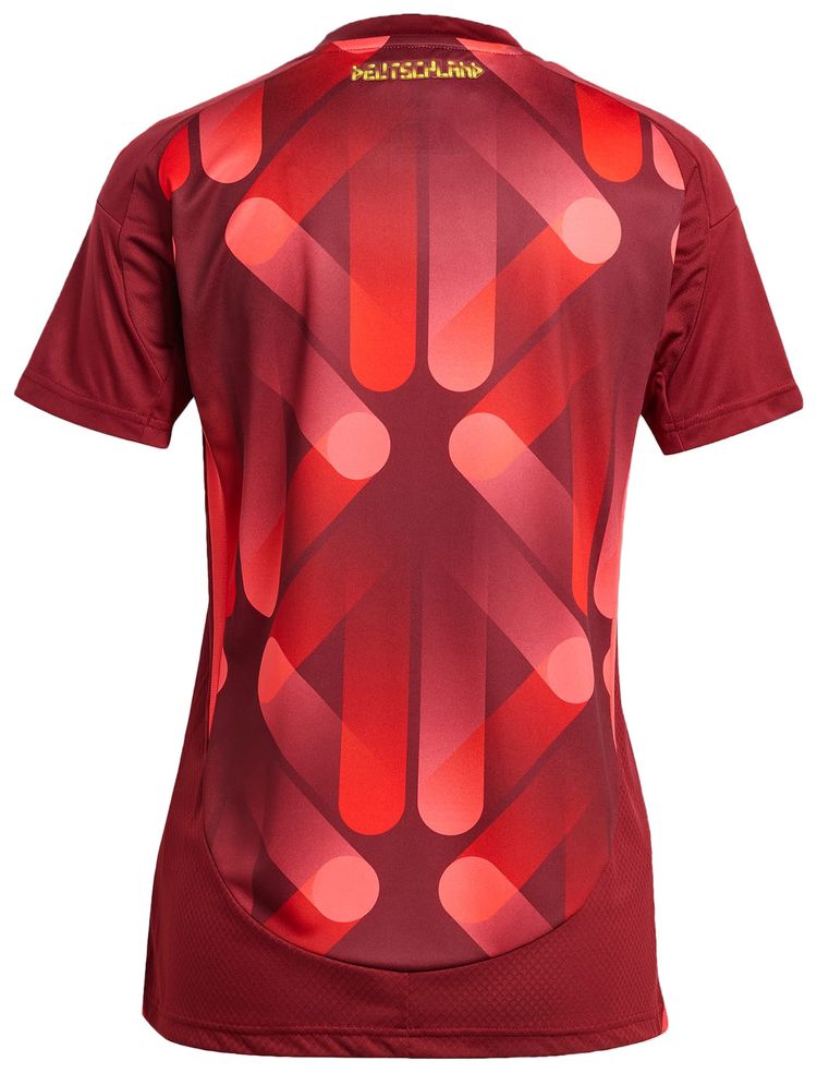 adidas Germany 25 Womens Team Away Jersey Team Coll Burgundy 2