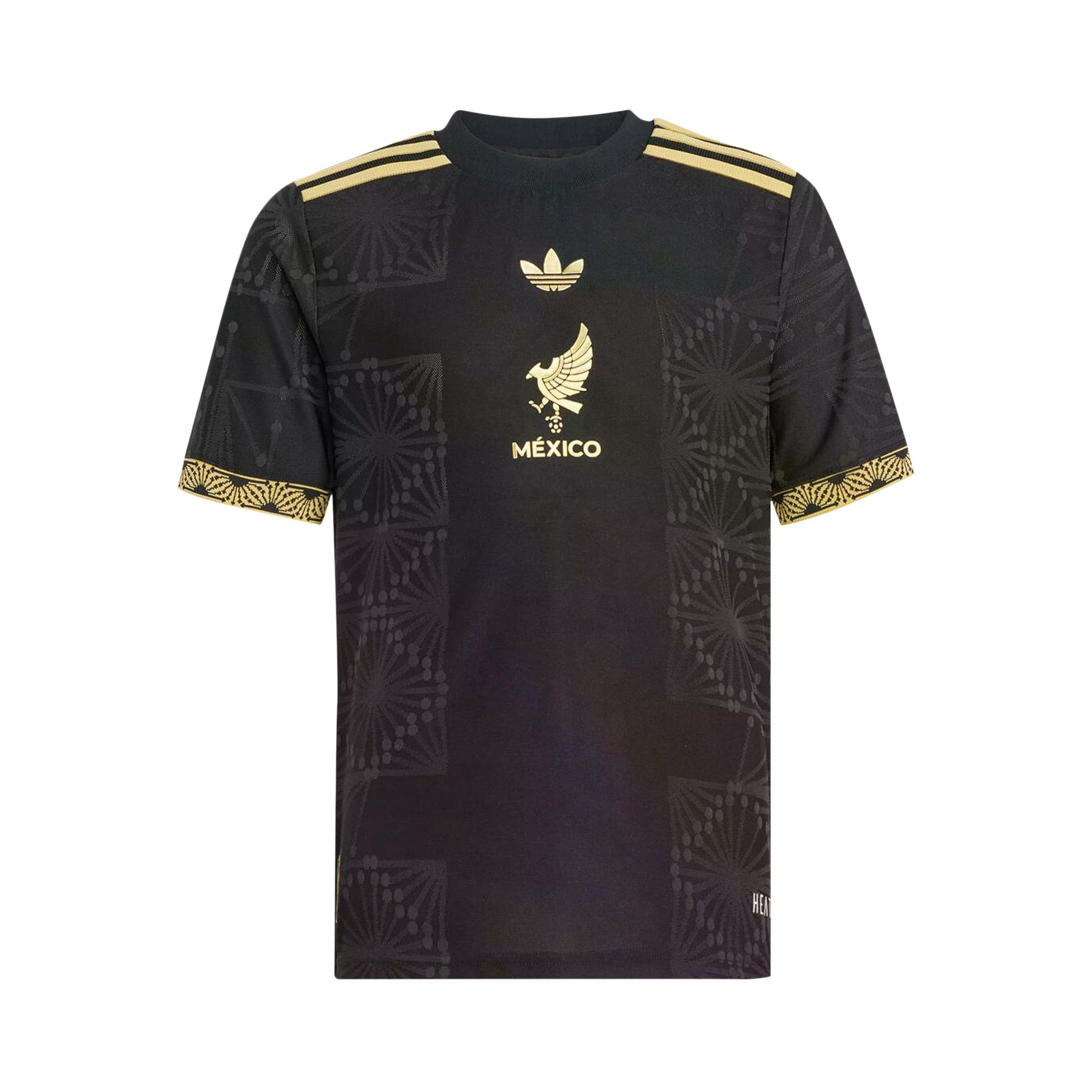 Buy adidas Mexico 2025 Gold Jersey 'Black' - JM2535 | GOAT