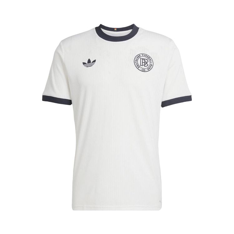 adidas Germany 125th Anniversary Jersey Cloud WhiteBlack