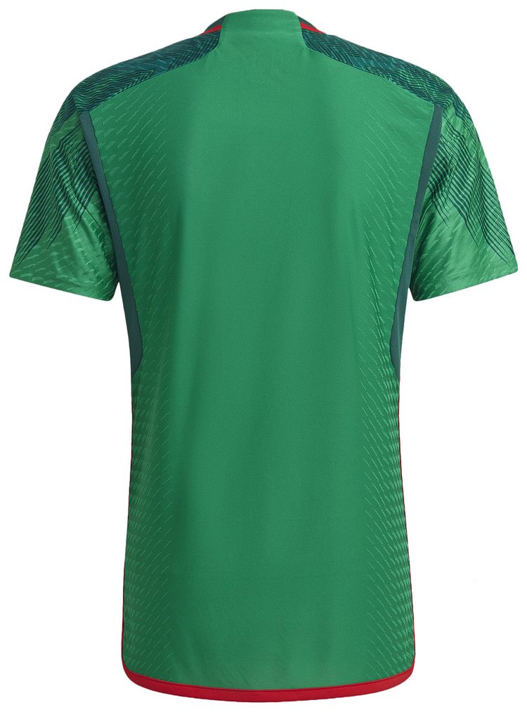 adidas Mexico 2022 Home Authentic Jersey Vivid GreenCollegiate Green