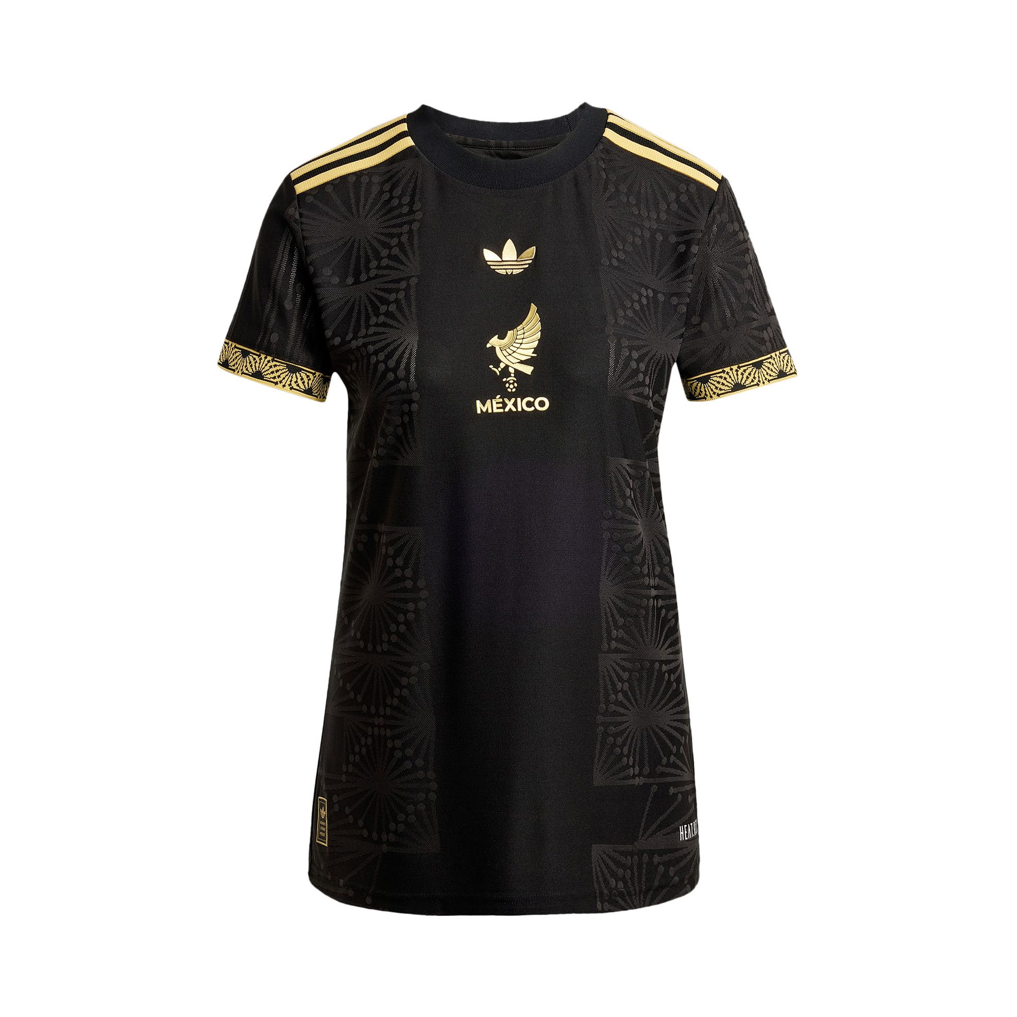 Buy adidas Mexico 2025 Gold Jersey 'Black' - JF0391 | GOAT