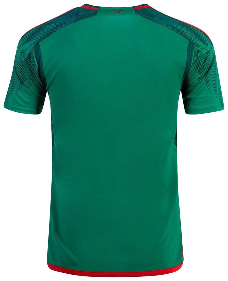 adidas Mexico 2022 Home Jersey Vivid GreenCollegiate Green