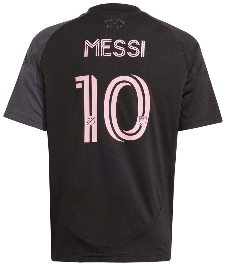 adidas Inter Miami CF 2526 Messi Away Jersey Black