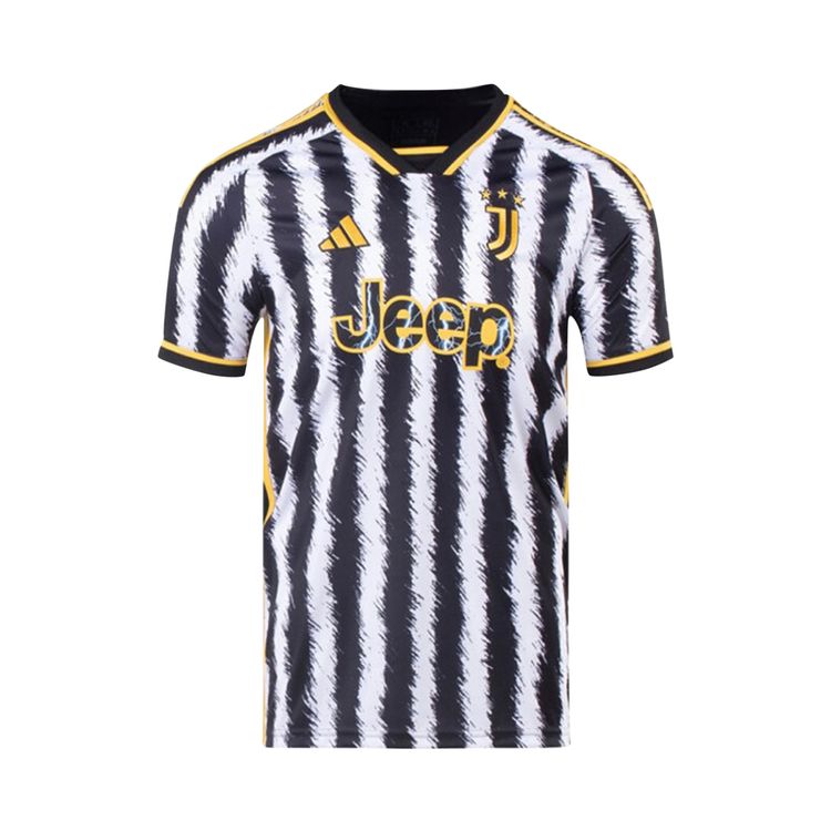 adidas Juventus 2324 Home Jersey BlackWhite