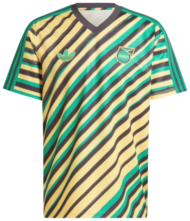 adidas Jamaica Originals Trefoil Jersey Spring Yellow