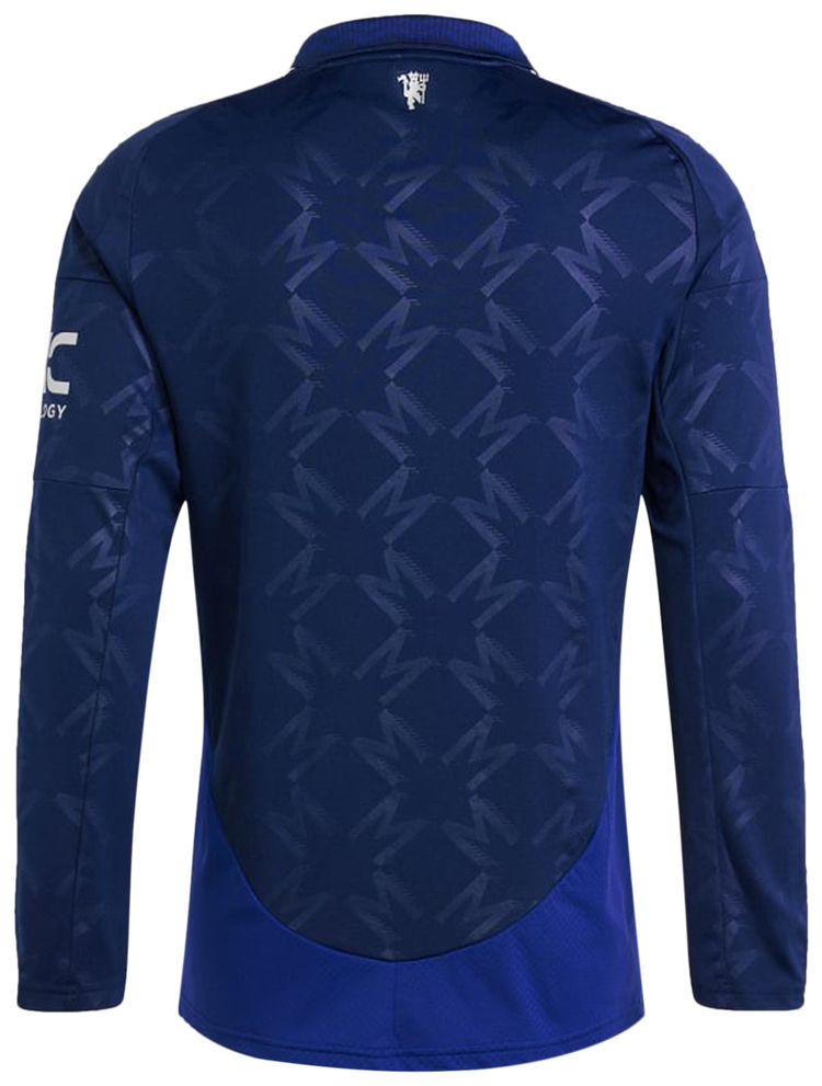 adidas Manchester United 2425 Long Sleeve Away Jersey Night Indigo