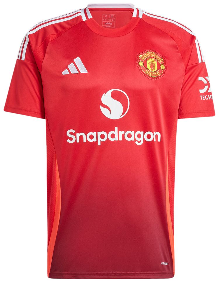 adidas Manchester United 2425 Home Jersey Mufc Red