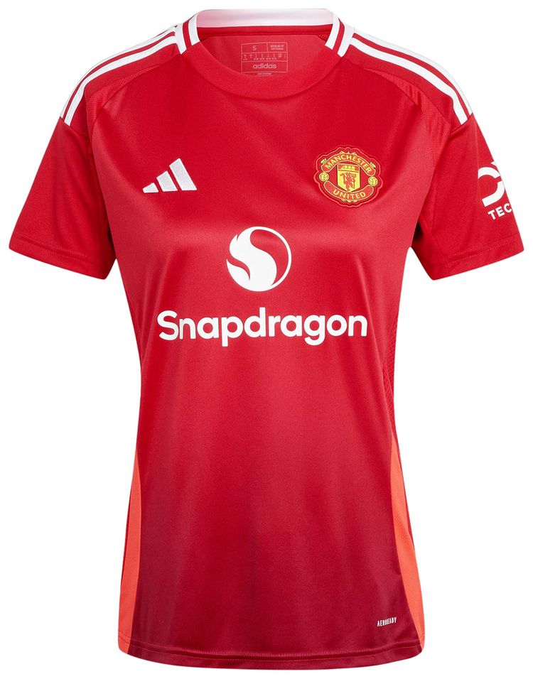 adidas Manchester United 2425 Home Jersey Mufc Red