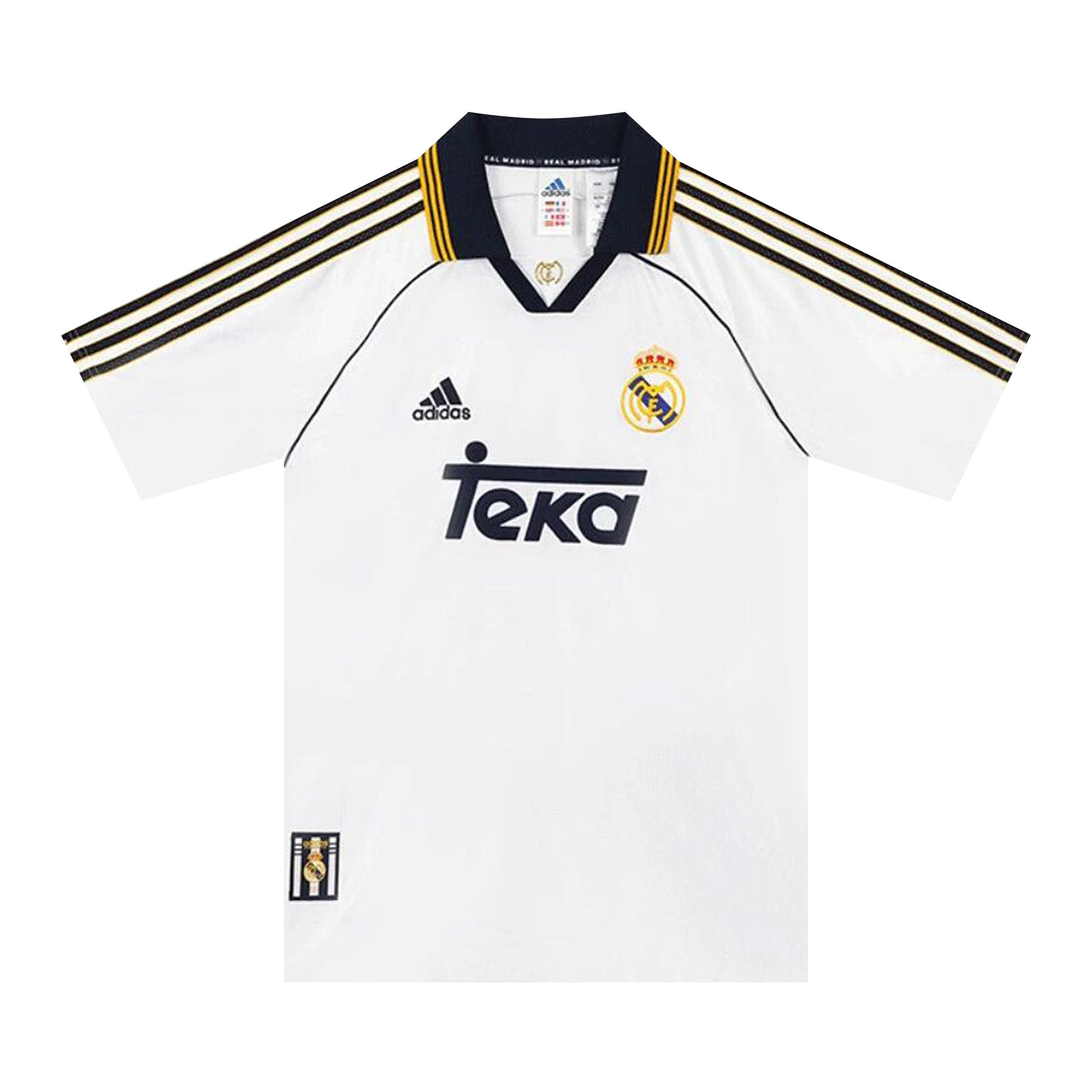 Buy adidas Real Madrid 99/00 Home Jersey 'White' - JJ3801 | GOAT